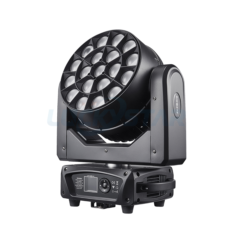 K10-19x15W LED Bee Eye Spot Control Movi