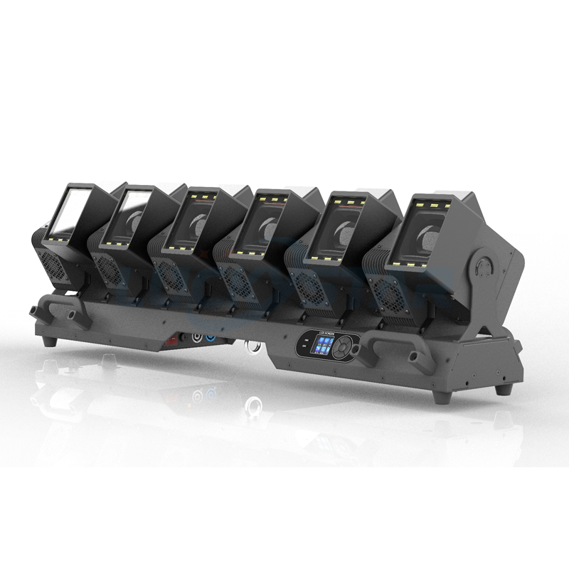 12 4in1 60W LED Moving Beam Bar